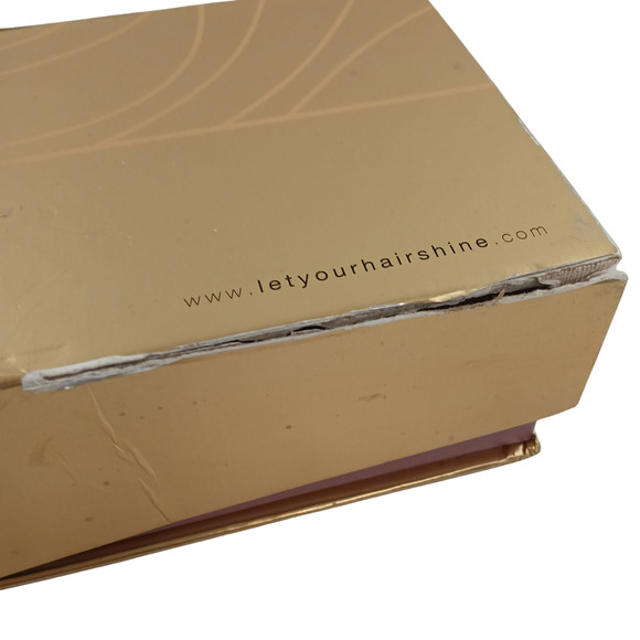 Soleil Solid Ceramic Flat Iron Magnetized Plates Hair Straighter - Rose Gold - Picture 11 of 15